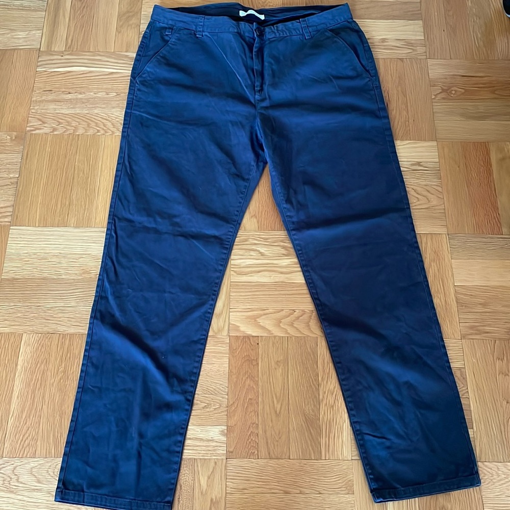 Everlane Pants 100% Organic Cotton Women Size 38